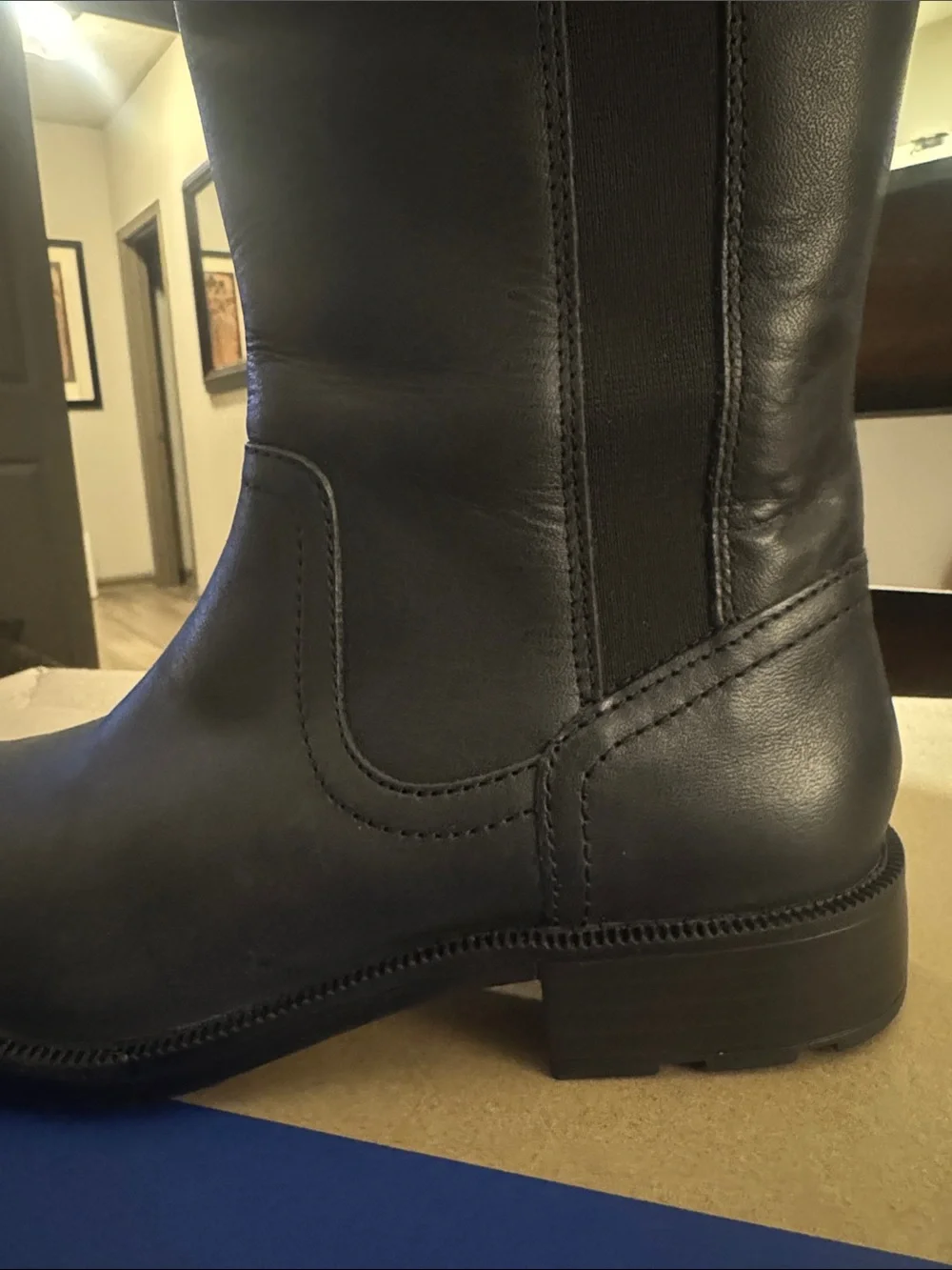 🔥Clarks Collection Leather Tall Shaft Boots- Adalynn Hope🔥BRAND NEW Size 7 ❣️